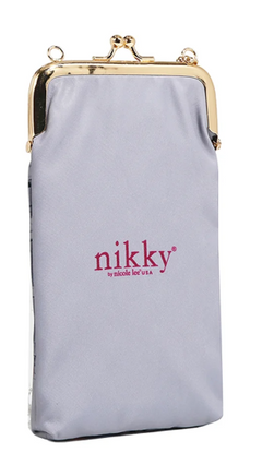 Nikky Kisslock Phone and Sunglass Purse Urban Coffee Dream