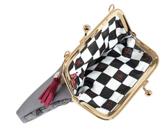Nikky Kisslock Phone and Sunglass Purse Urban Coffee Dream
