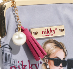 Nikky Kisslock Phone and Sunglass Purse Urban Coffee Dream