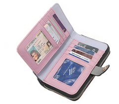 Compact Wallet Urban Coffee Dream