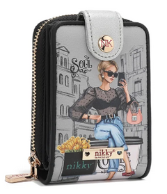 Nikky Compact Bifold Wallet Urban Coffee Dream