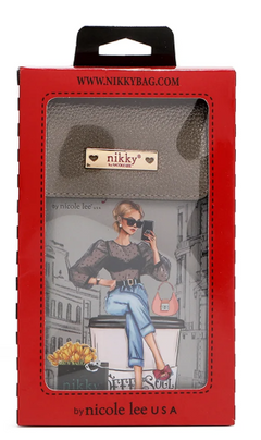 Nikky Phone/Wallet Crossbody Bag Urban Coffee Dream