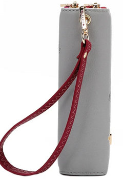 Nikky Medium Double Zipper Wallet Urban Coffee Dream