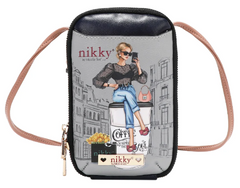 Nikky Zip Around Phone/Wallet Crossbody Urban Coffee Bag