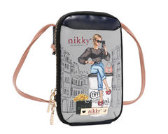 Nikky Zip Around Phone/Wallet Crossbody Urban Coffee Bag