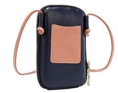 Nikky Zip Around Phone/Wallet Crossbody Urban Coffee Bag