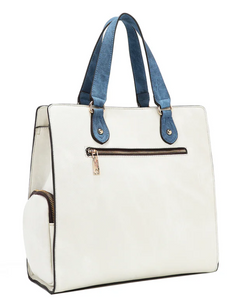 Colorblock Large Satchel