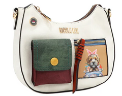 Colorblock Small Shoulder Bag