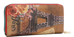 Nikky Double Zipper Wallet V.2 Emily Goes to Paris