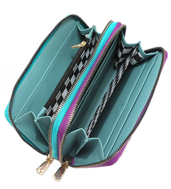 Nikky Double Zipper Wallet V.2 Emily Goes to Paris