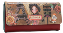 Nikky Trifold Wallet V.2 Emily Goes to Paris