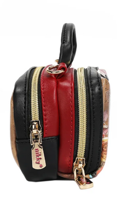 Mini Boston Double Zip Crossbody Emily Goes to Paris
