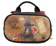 Mini Boston Double Zip Crossbody Emily Goes to Paris