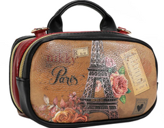 Mini Boston Double Zip Crossbody Emily Goes to Paris