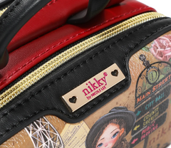 Mini Boston Double Zip Crossbody Emily Goes to Paris
