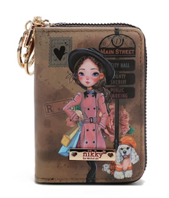 Zip Accordion Card Holder Emily Goes to Paris