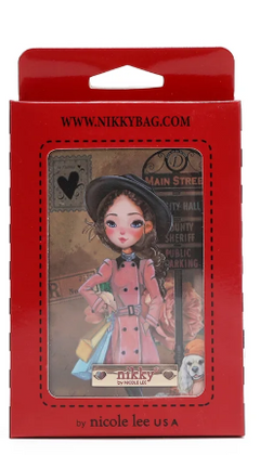 Zip Accordion Card Holder Emily Goes to Paris