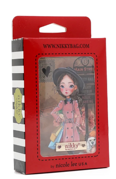 Zip Accordion Card Holder Emily Goes to Paris