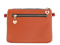 Nikky Zip & Snap Button Pouch Crossbody Emily Goes to Paris