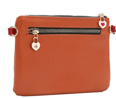 Nikky Zip & Snap Button Pouch Crossbody Emily Goes to Paris