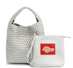 Juni Bag with Pouch Platinum Nodu Nadu