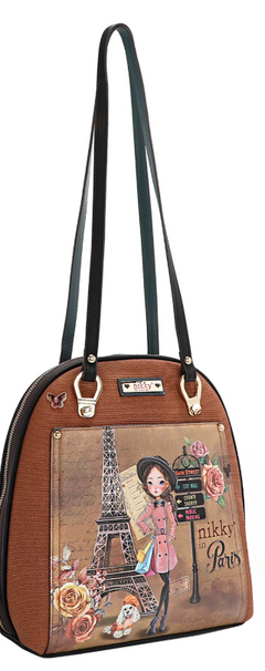 Multifunctional Backpack/Shoulder Bag Emily Goes to Paris
