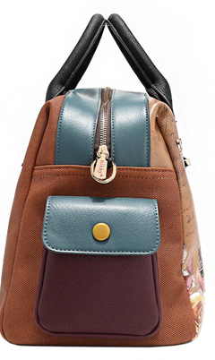 Emily Goes to Paris Boston Bag