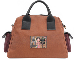 Emily Goes to Paris Boston Bag
