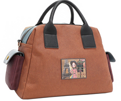 Emily Goes to Paris Boston Bag