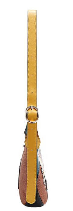 Emily Goes to Paris Saddle Bag