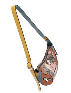 Emily Goes to Paris Saddle Bag