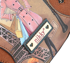 Emily Goes to Paris Saddle Bag