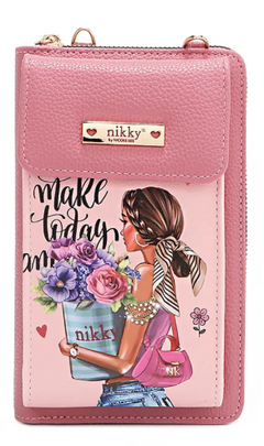 Nikky Phone/Wallet Crossbody Bag Flowers Day