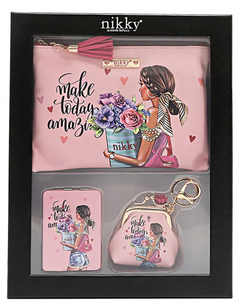 Nikky 3 pc Gift Set Flowers Day