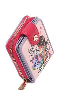 Nikky Compact Bifold Wallet Flowers