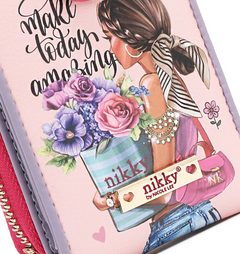 Nikky Compact Bifold Wallet Flowers