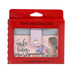 Zip Cardholder Flowers Day