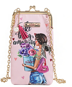 Nikky Kisslock Phone and Sunglass Purse