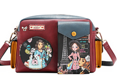 Nikky Makes Friends Messenger Bag