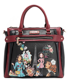 Nikky Makes Friends Tote Bag