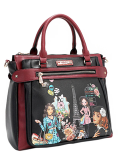 Nikky Makes Friends Tote Bag