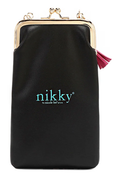 Nikky Makes Friends Kisslock Phone and Sunglass Purse