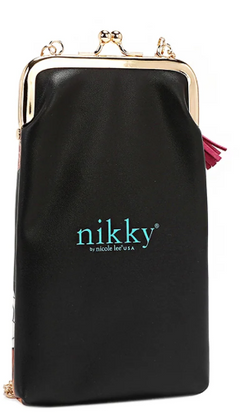 Nikky Makes Friends Kisslock Phone and Sunglass Purse