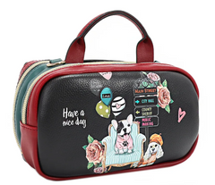 Mini Boston Double Zip Crossbody Nikky Makes Friends