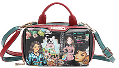 Mini Boston Double Zip Crossbody Nikky Makes Friends
