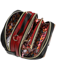 Mini Boston Double Zip Crossbody Nikky Makes Friends