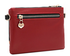 Zip & Snap Button Pouch Crossbody Nikky Makes Friends