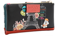 Bifold Zipper Wallet Nikky Makes Friends