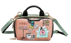 Mini Boston Double Zip Crossbody Party King