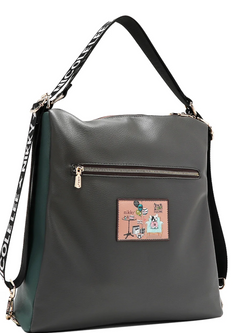 Party King Convertible Backpack/Shoulder Bag